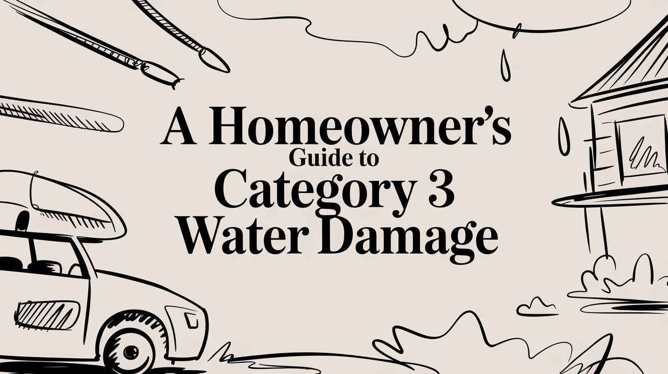 A Homeowner's Guide to Category 3 Water Damage