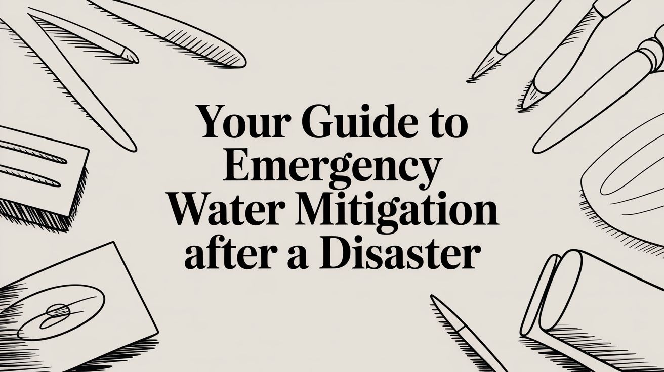 Your Guide to Emergency Water Mitigation After a Disaster