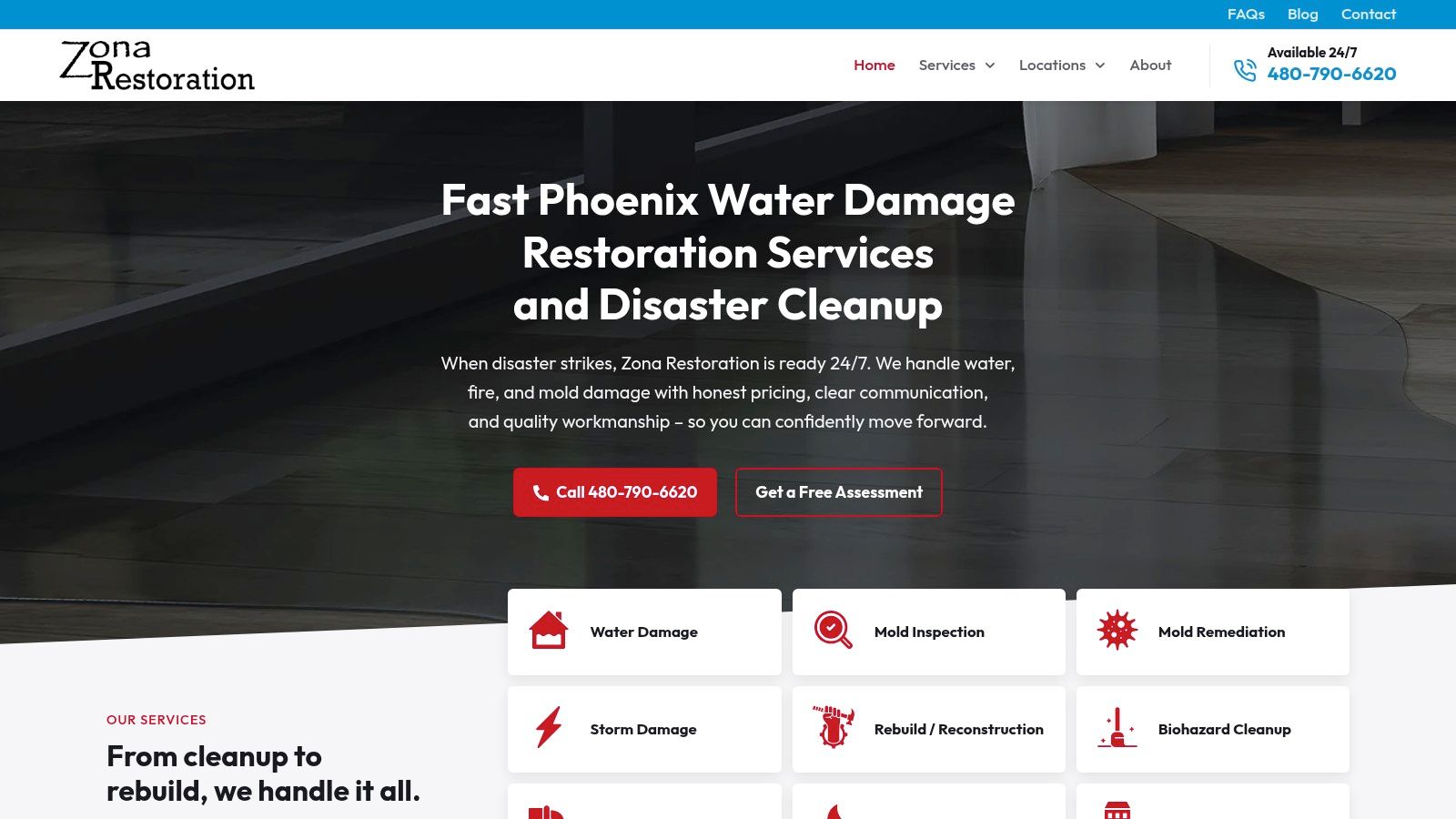 ZONA Restoration (Tempe – Phoenix Metro)