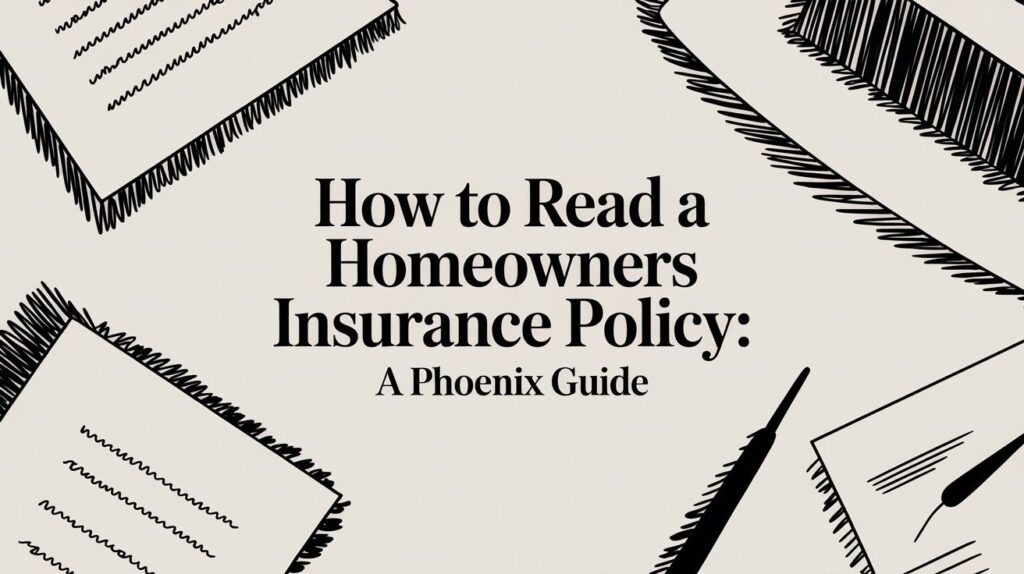 How to Read a Homeowners Insurance Policy: A Phoenix Guide