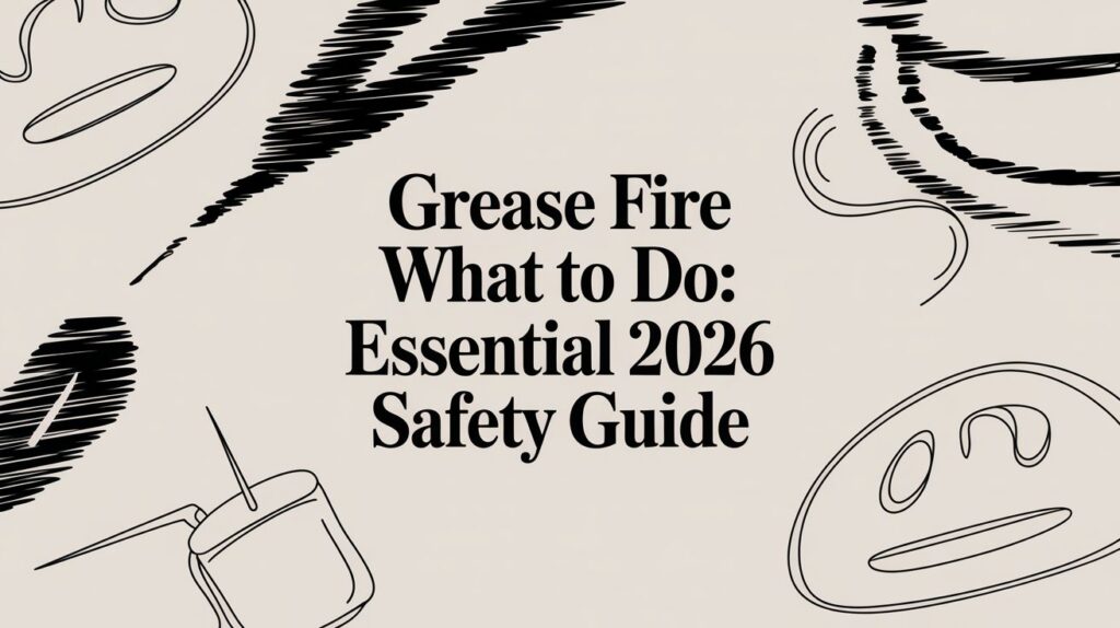 Grease Fire What to Do: Essential 2026 Safety Guide