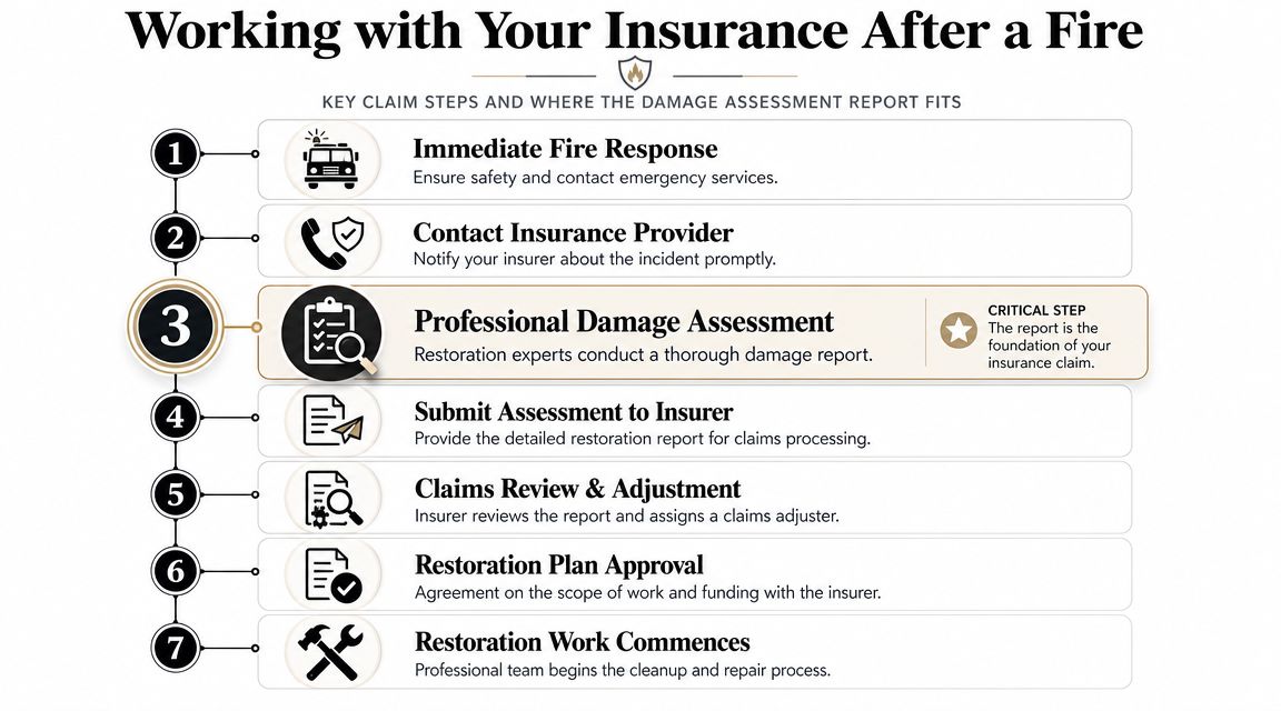Working with Your Insurance After a Fire