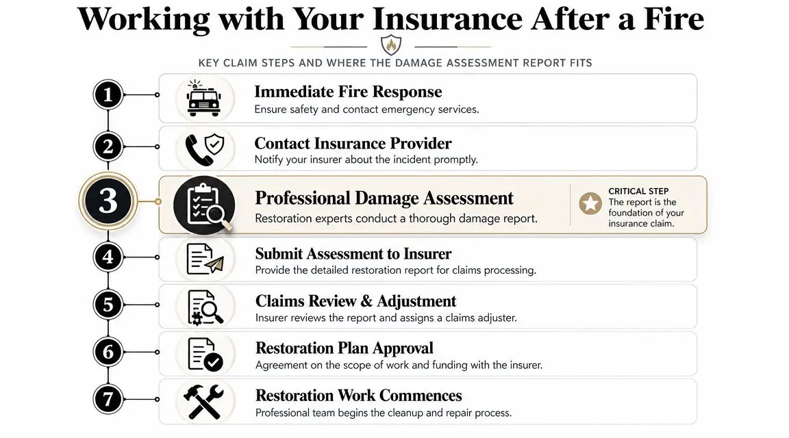 Working with Your Insurance After a Fire