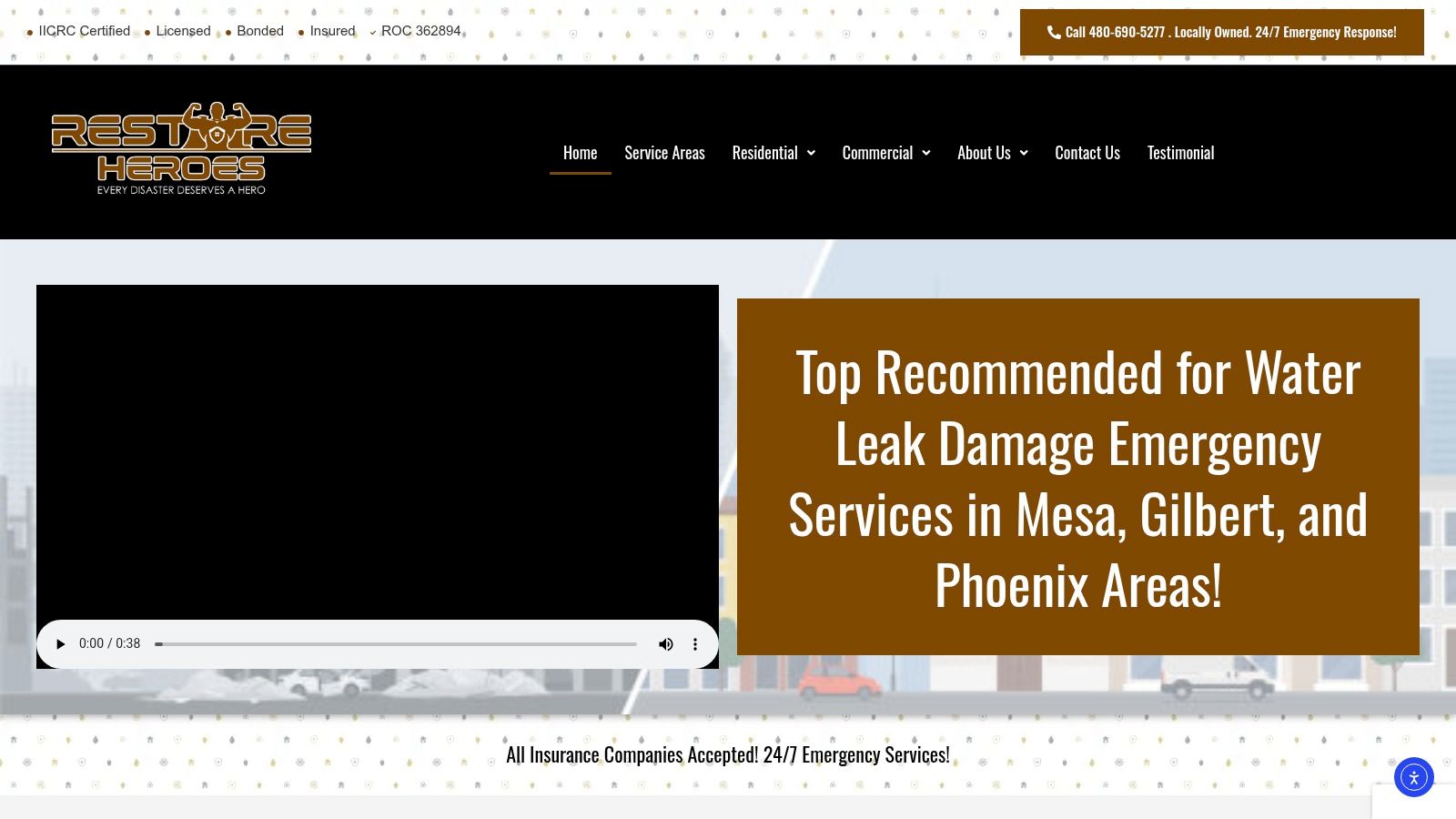 Screenshot from https://www.restoreheroesaz.com