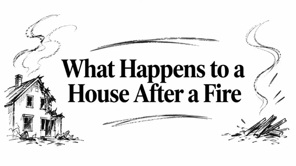 What Happens to a House After a Fire